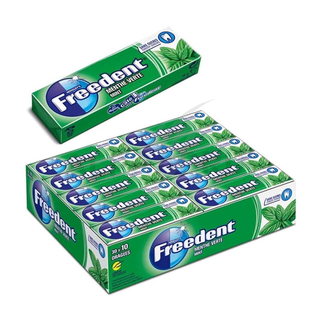 FREEDENT REFRESHER HANDY MINT GREEN 18G / 24