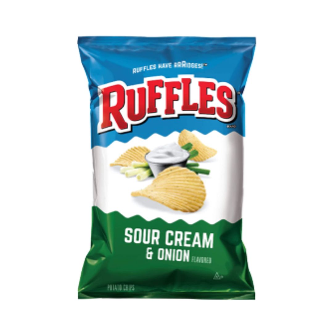 RUFFLES SOUR CREAM ONION 6.5Z