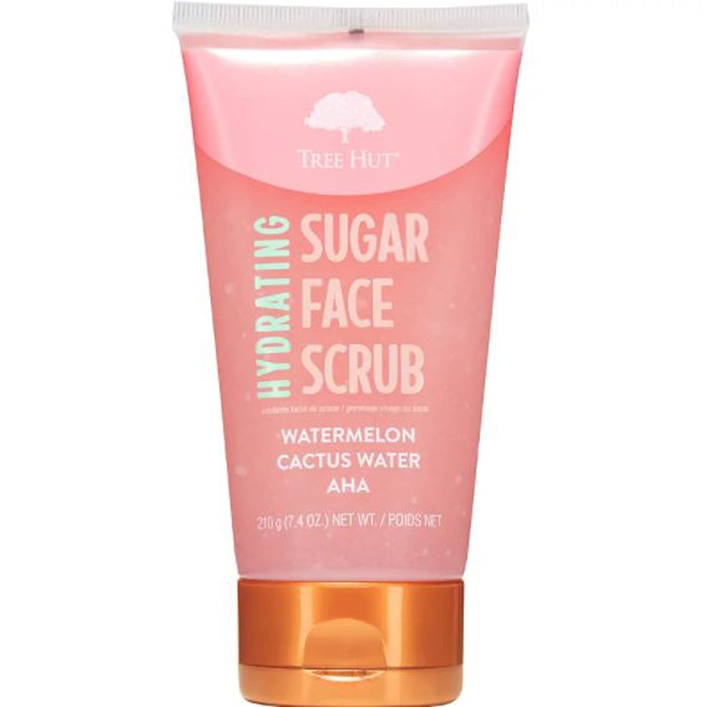 Tree Hut Hydrating Face Scrub Watermelon, Cactus Water 7.4OZ