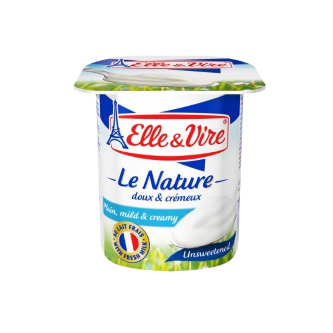 ELLE & VIRE DAIRY NATURE UNSWEETENED 4 X 125G X6