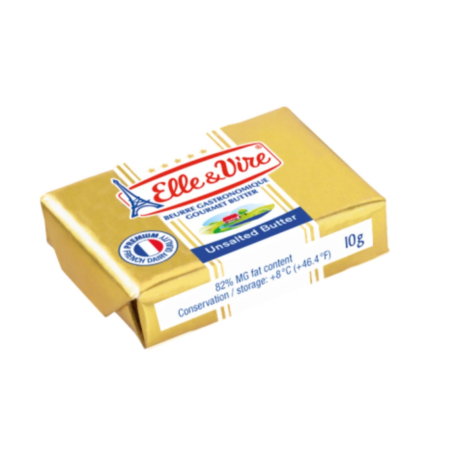 Elle Vire Unsallted BUTTER MICRO FOIL 10G x 100