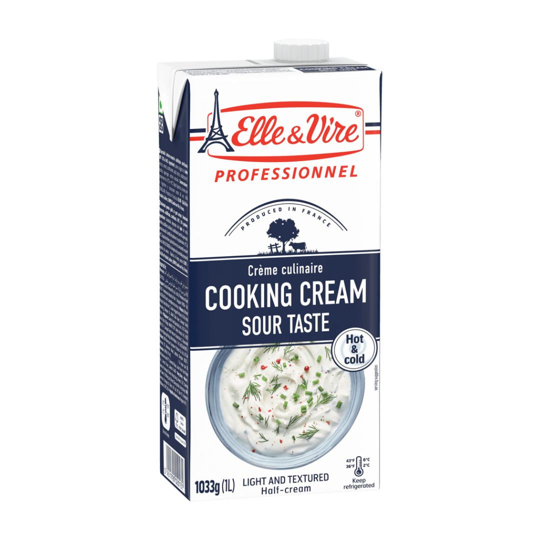 Elle Vire SOUR CREAM 1L/6
