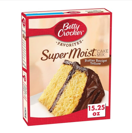 Betty Crocker Super moist Devil's Food Cake Mix 13.25oz x 12
