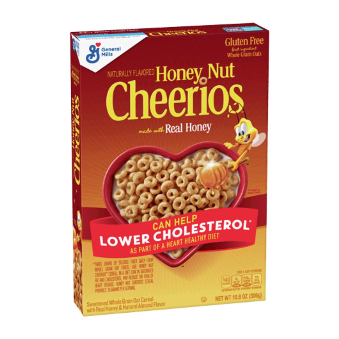 Post General Mills HONEY NUT CHEERIOS 12 X 1.8OZ