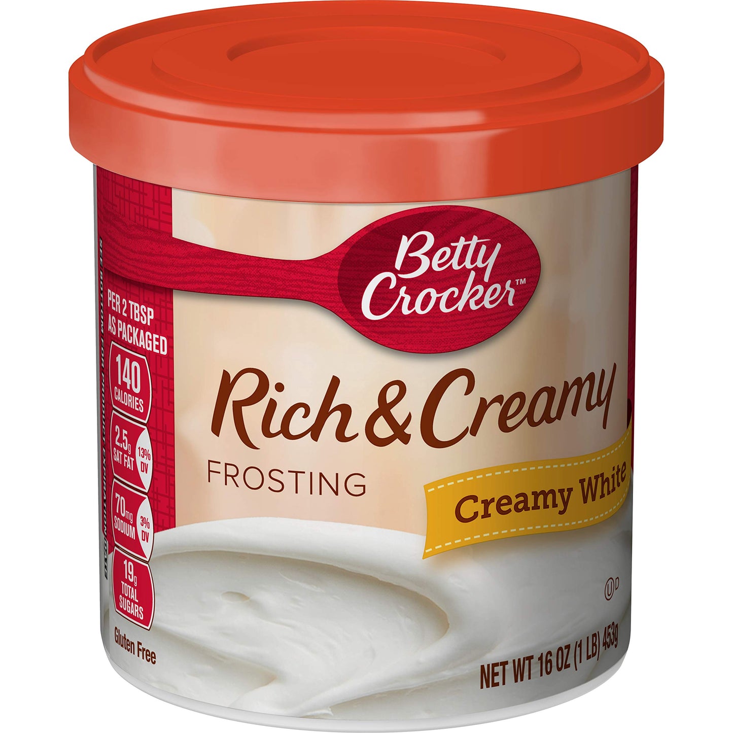 Betty Crocker Rich & Creamy Creamy White Frosting 16oz 8/Case