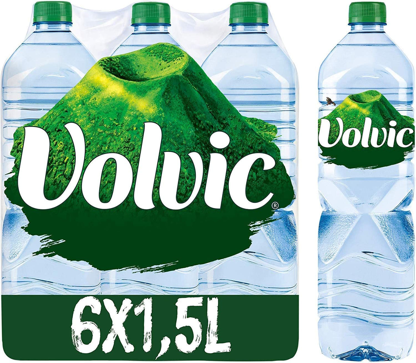 VOLVIC EAU MINERALE 6 X 1L5 1 / 2P