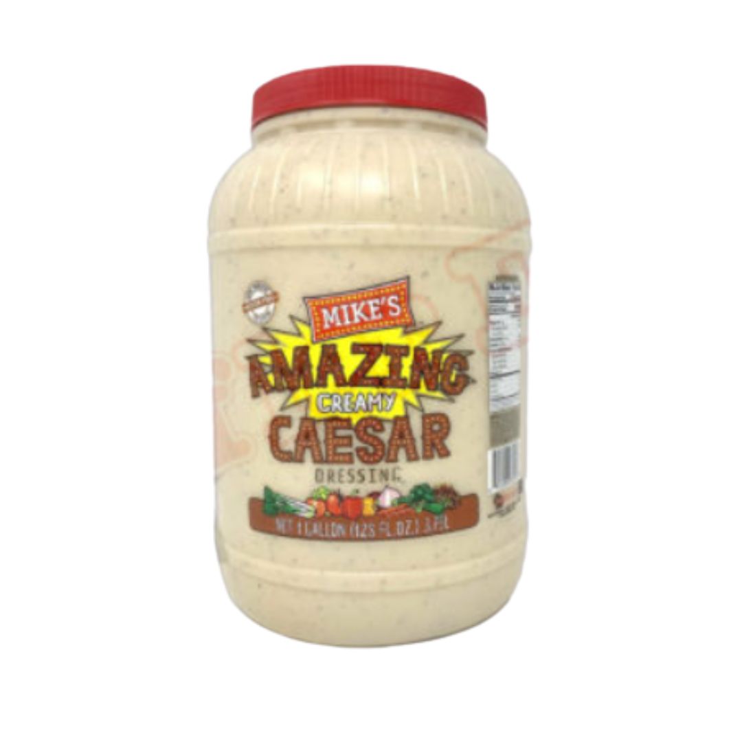 MIKE'S CAESAR CREAMY DRESSING REFRIGERATED 1GAL / 4