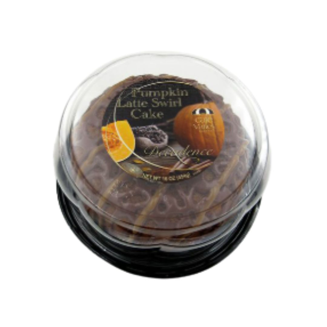 CAFE VALLEY CAKE PUMPKIN LATTE SWIRL 16OZ / 12