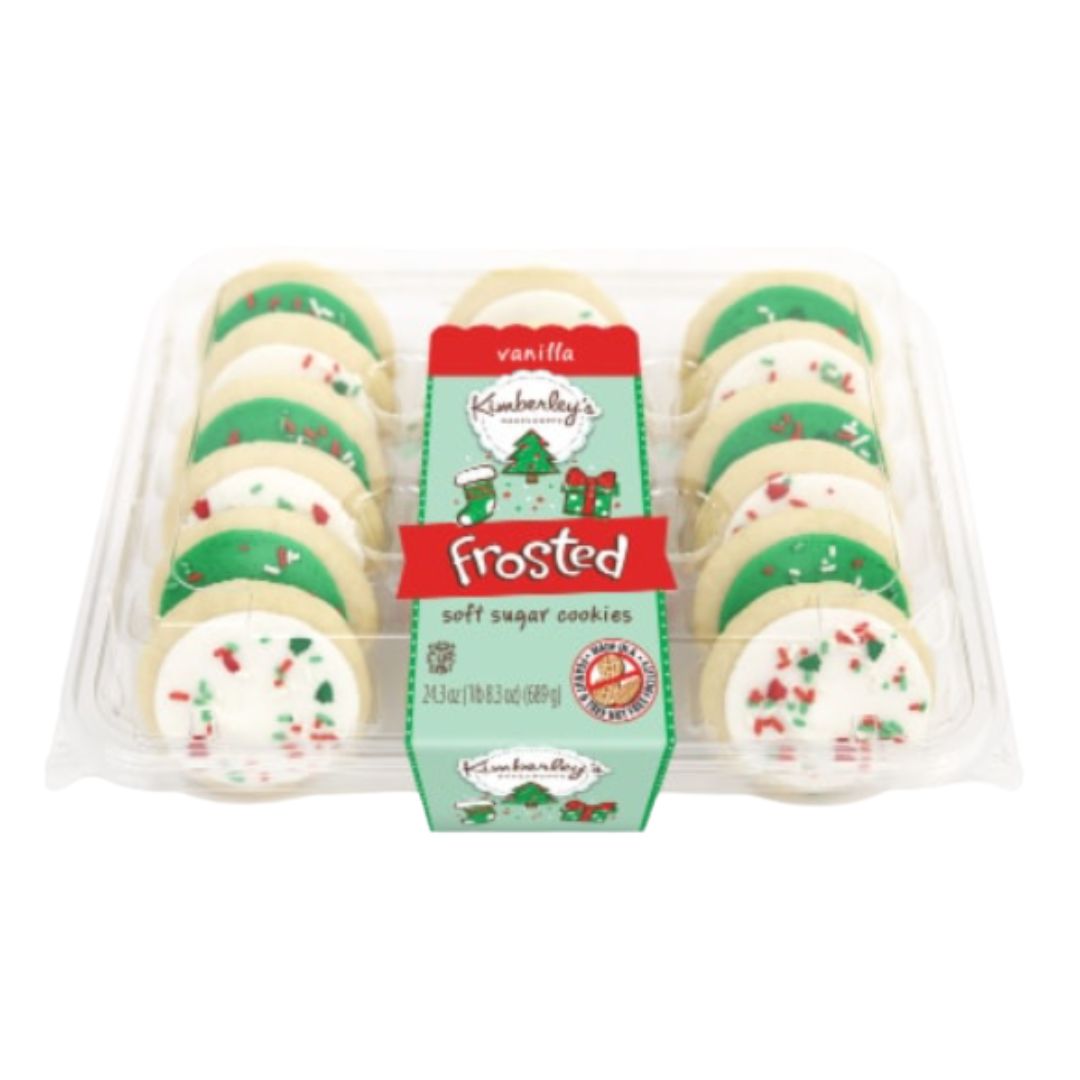 KIMBERLEY'S BAKE CHRISTMAS FROSTED SUGAR 24.3OZ / 10