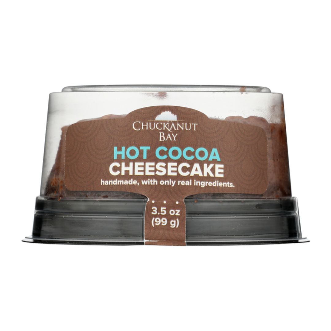 CHUCKANUT BAY CHEESECAKE 3" HOT COCOA 3.5OZ / 12