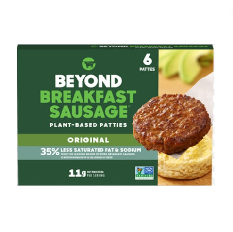 BEYOND MEAT BREAKFAST SAUSAGE CLASSIC 1.2OZ/6