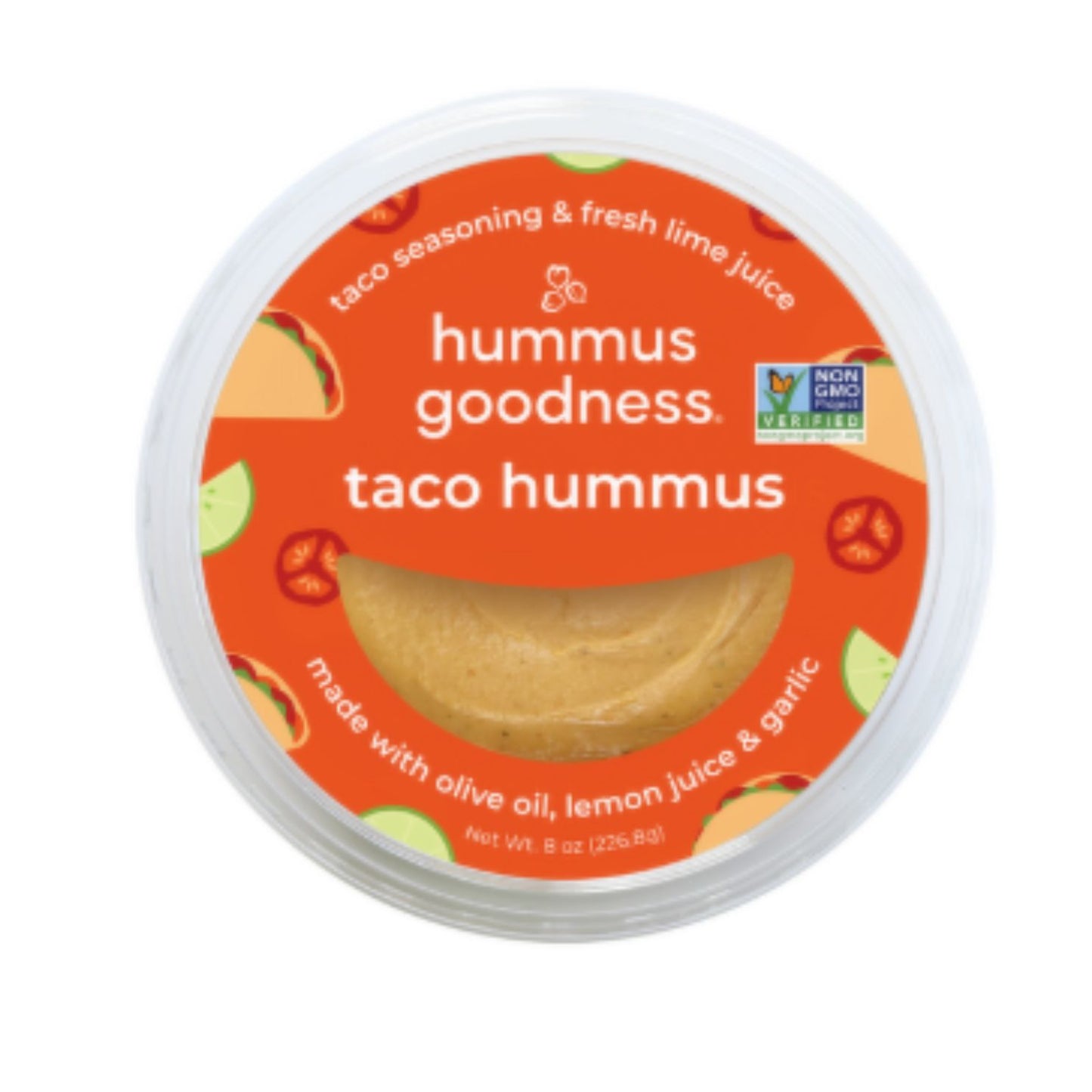 HUMMUS GOODNESS TACO 8OZ / 6