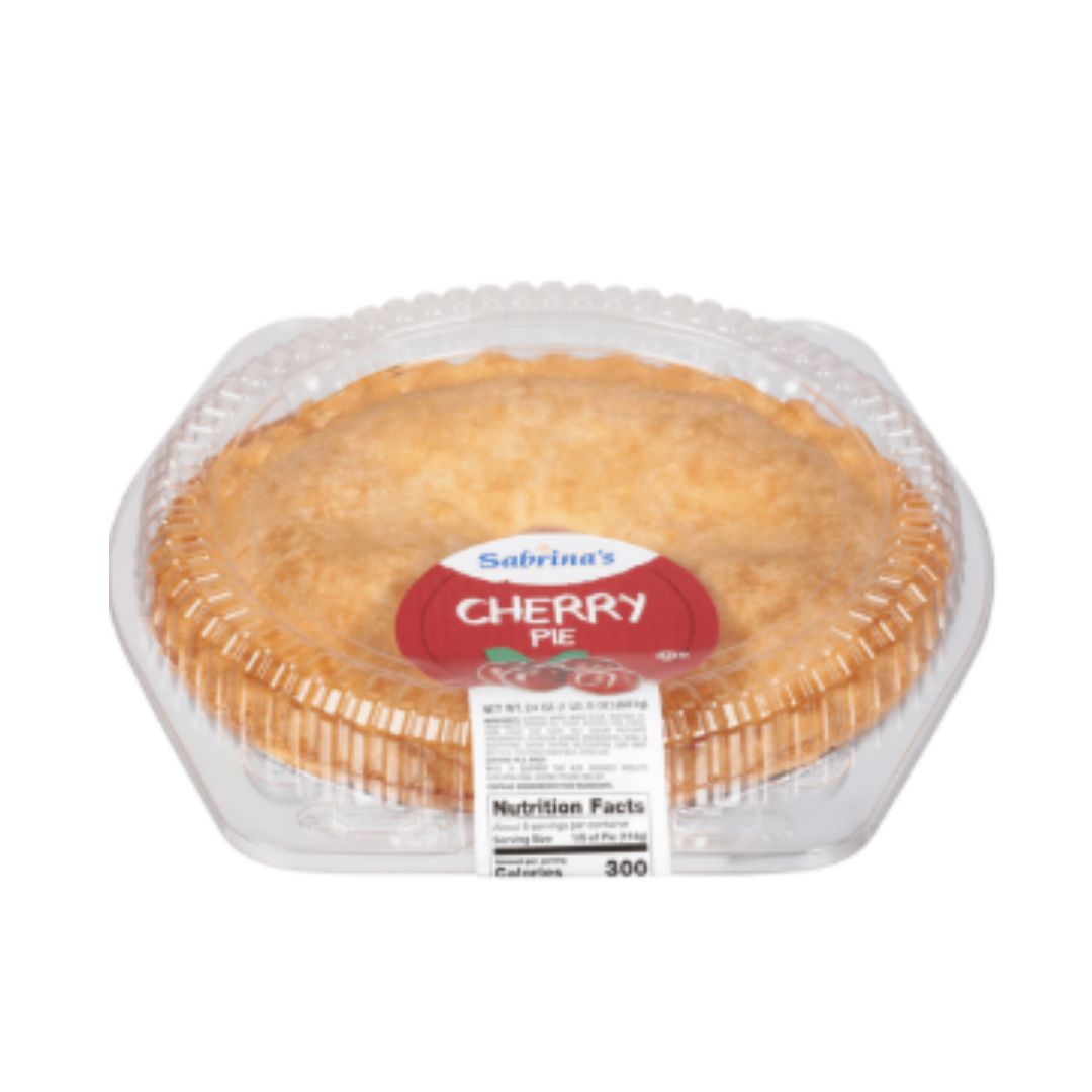 SABRINA'S PIE 8" BAKED CHERRY 24OZ / 6