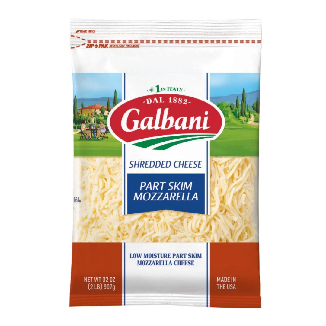 GALBANI MOZZARELLA SHREDDED CHEESE 5LB / 6