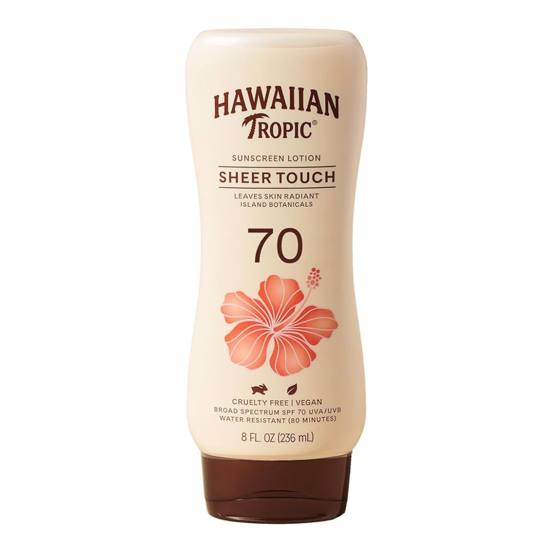 Hawaiian Tropic SHEER TOUCH LOTION SPF70 8OZ /12