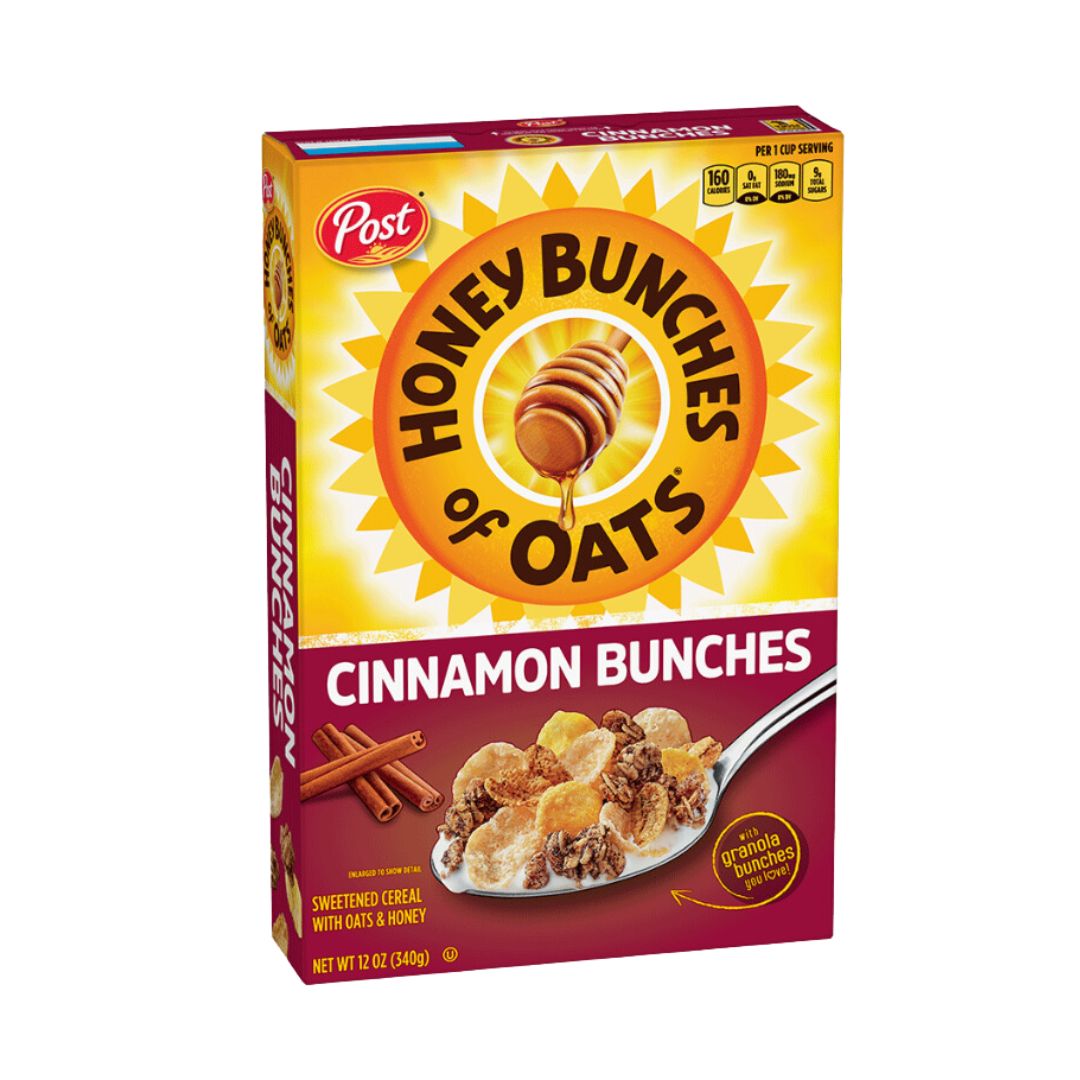 Post Honey Bunches of Oats CINNAMON BUNCHES 12 / 12OZ