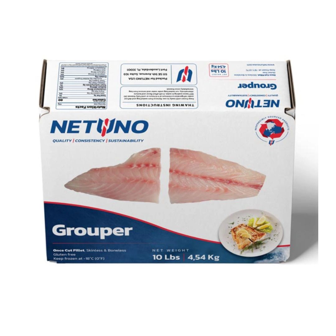 GROUPER FILLET ASIA 1/2- 3/4 2LB/10