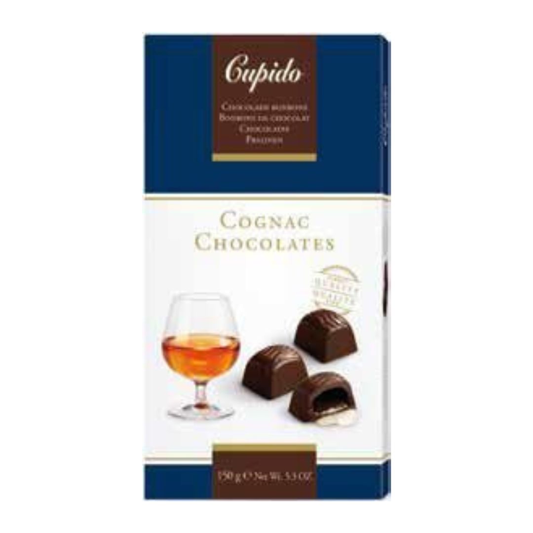 CUPIDO LIKEURPRALINES COGNAC UTZ 150 Grams