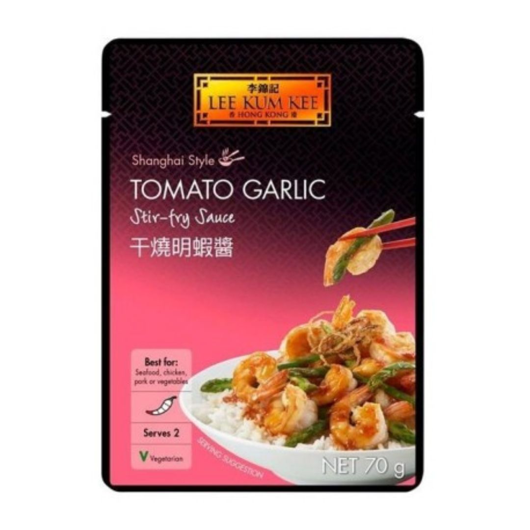 LKK TOMATO GARLIC STIR-FRY SAUCE ( 12 X 70 GRAM )