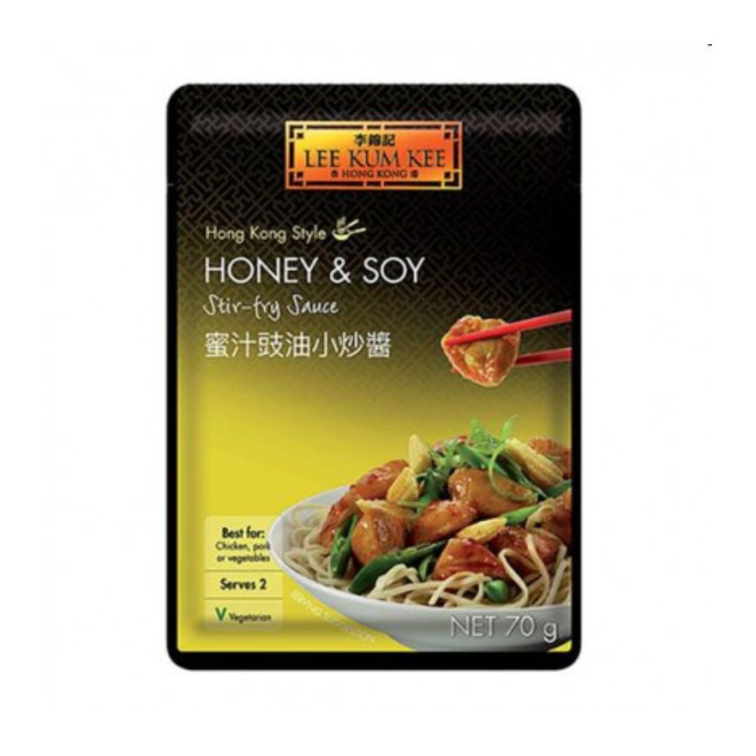 LKK HONEY & SOY STIR-FRY SAUCE ( 12 X 70 GRAM )