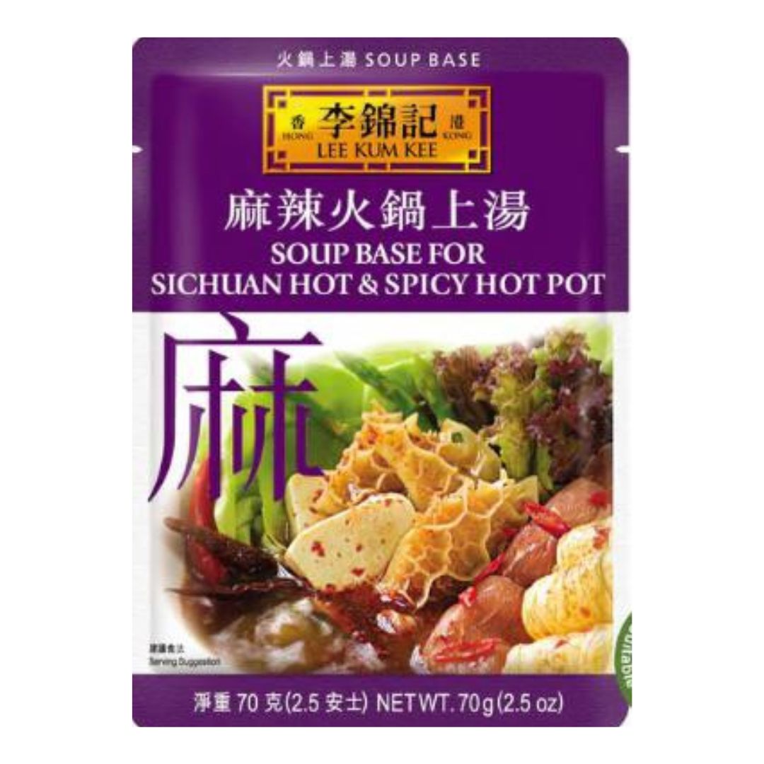LKK MOS SICHUAN SOUP BASE HOT POT 70GR/12