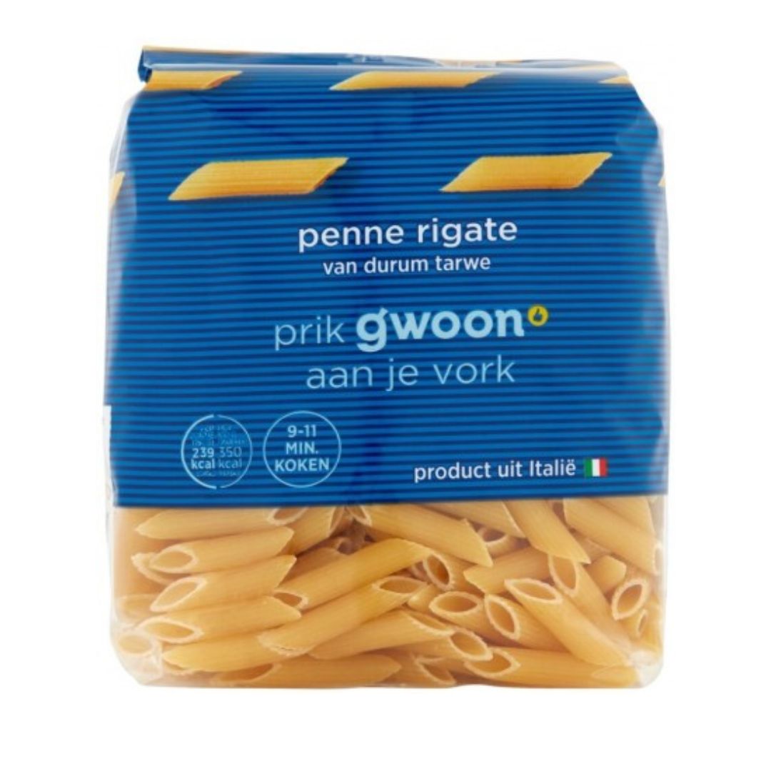 G'woon Penne Rigate 10 x 500 Gr