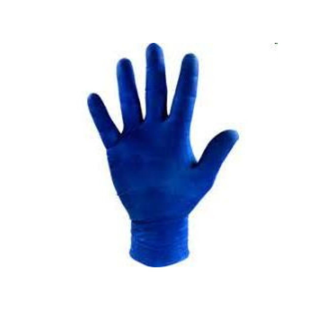 COMFORT HANDSCHOEN LATEX ONGEPOEDERD BLAUW XL 100S