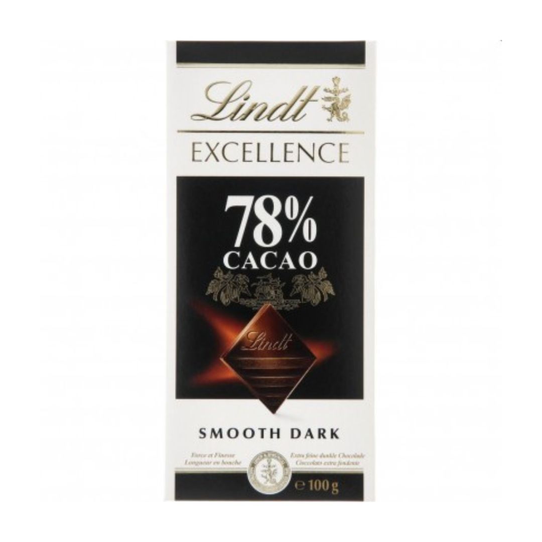 LINDT EXCELLENCE 78% CACAO 100GR / 20