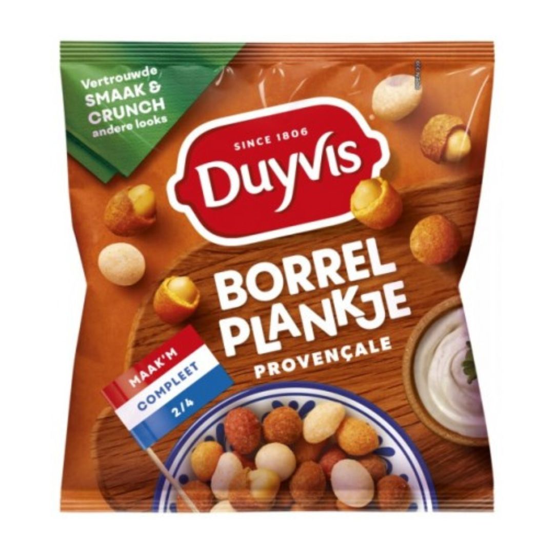 Duyvis Provençal Cocktail Nuts 275 Gr / 8