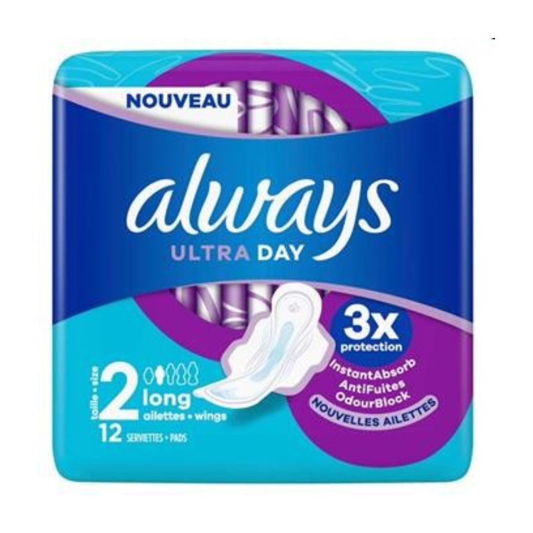 Always Ultra Day Long 12 x 11 St