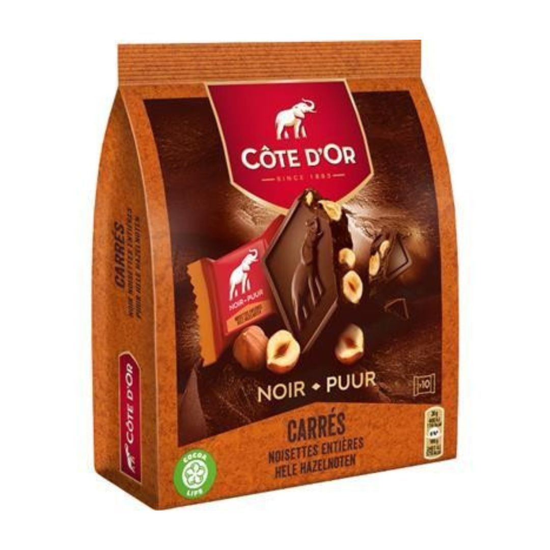 Cote D'Or Blocs Dark Nut 10 Pieces / 200 grams