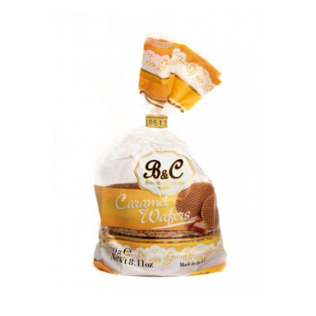 Hamlet Stroopwafels B&C Caramel 260 Gr