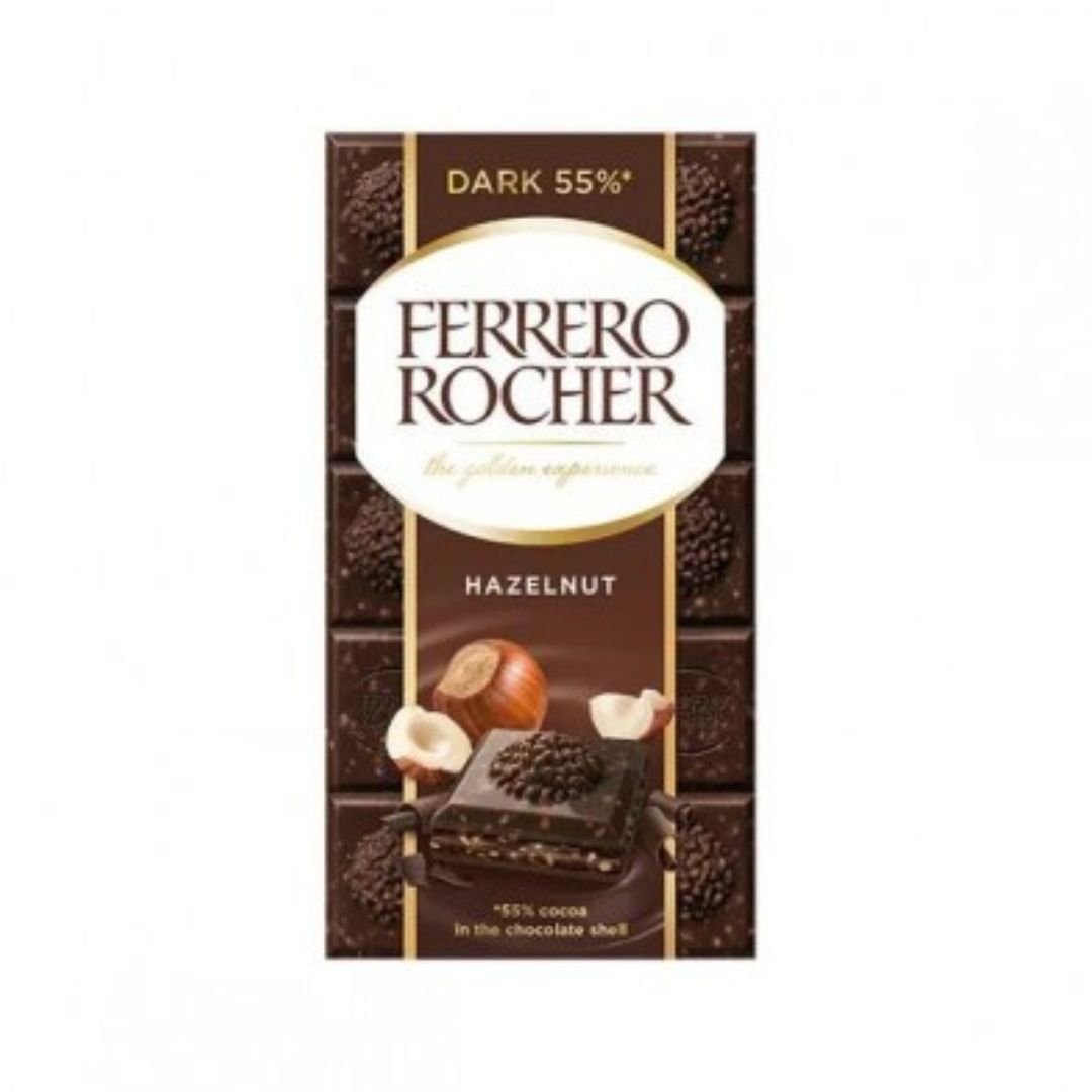 Ferrero Rocher Tablet dark chocolate 8 x 90 gr