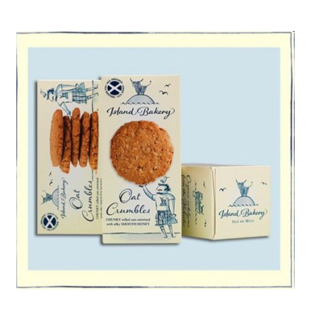 Island Bakery Bio Oat Cookies Honey 125 gr