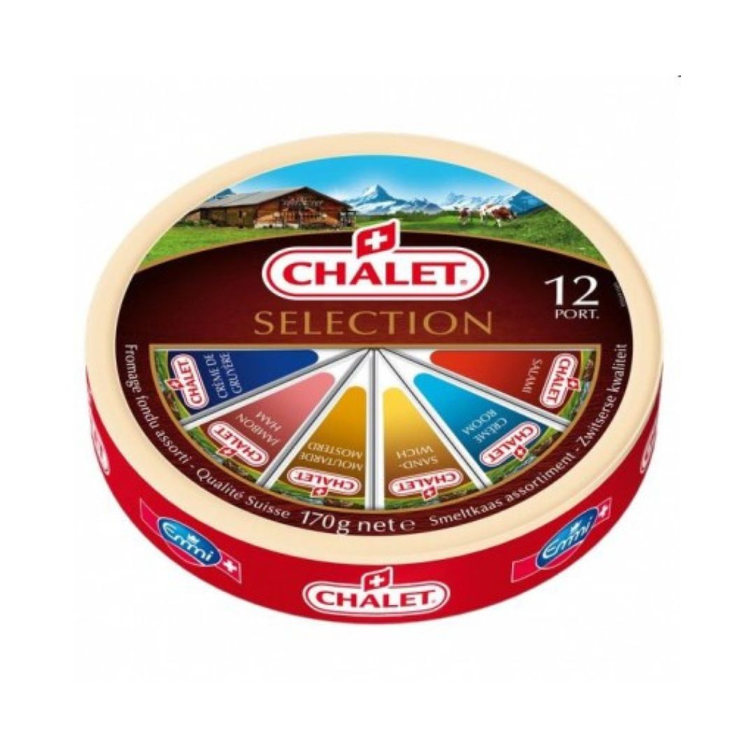 Chalet Assorted Selection Melt Cheese 170GR