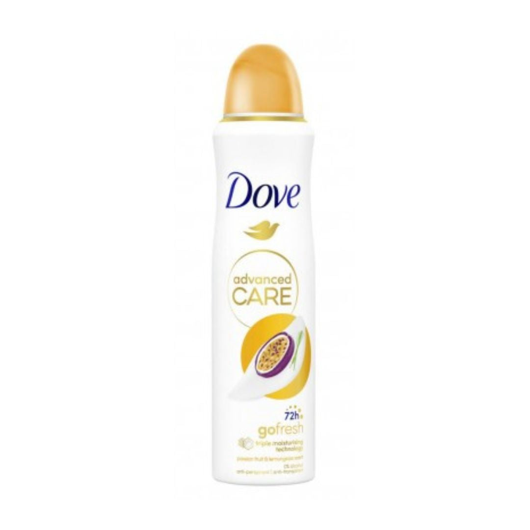 Dove Deo Spray Gofresh Passion Fruit 72H 150ml / 6