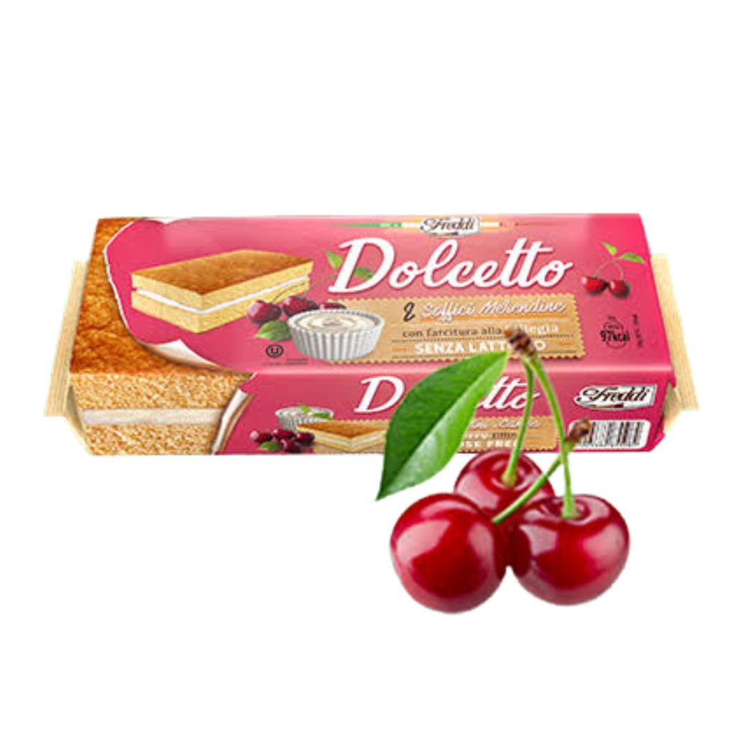 FREDDI DOLCETO MINI CAKE CHERRY 200G/16