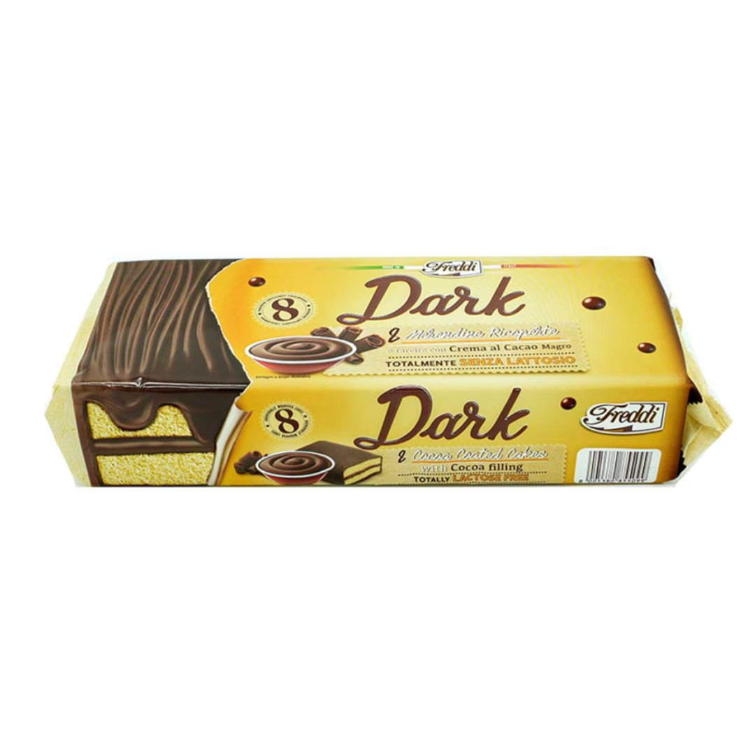 FREDDI DARK SNACK LOW FAT 240G