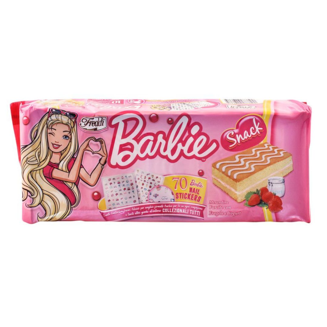 OFreddi Barbie Strawberry with Yogurt Mini Cake 250gr / 12