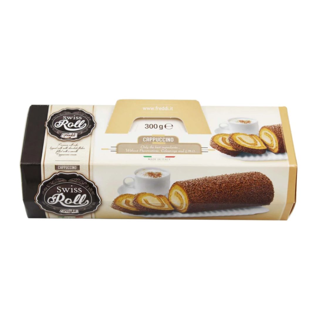 FREDDI SWISS ROLL NUSS-CAO 300gr / 8