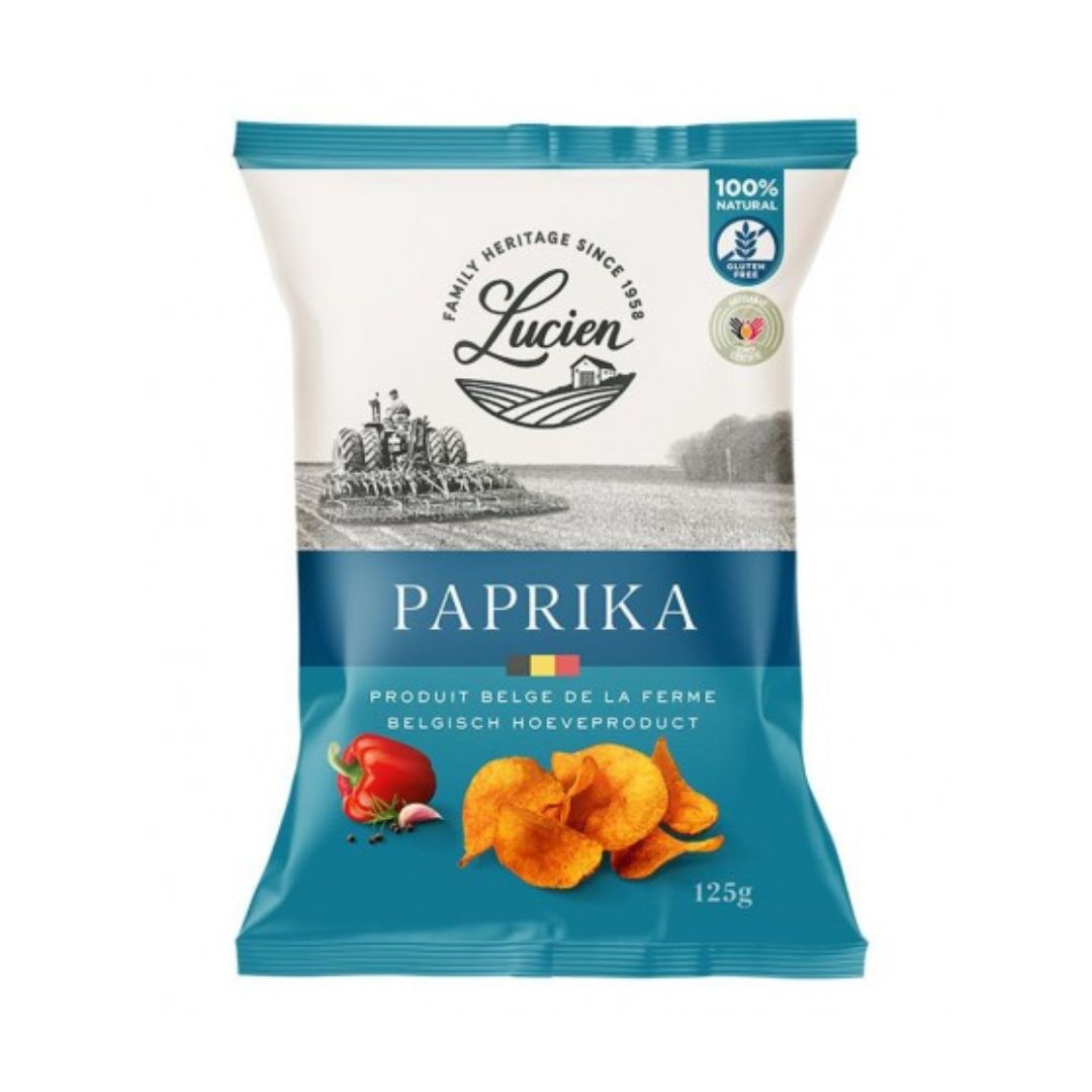 LES CHIPS DE LUCIEN CHIPS PAPRIKA