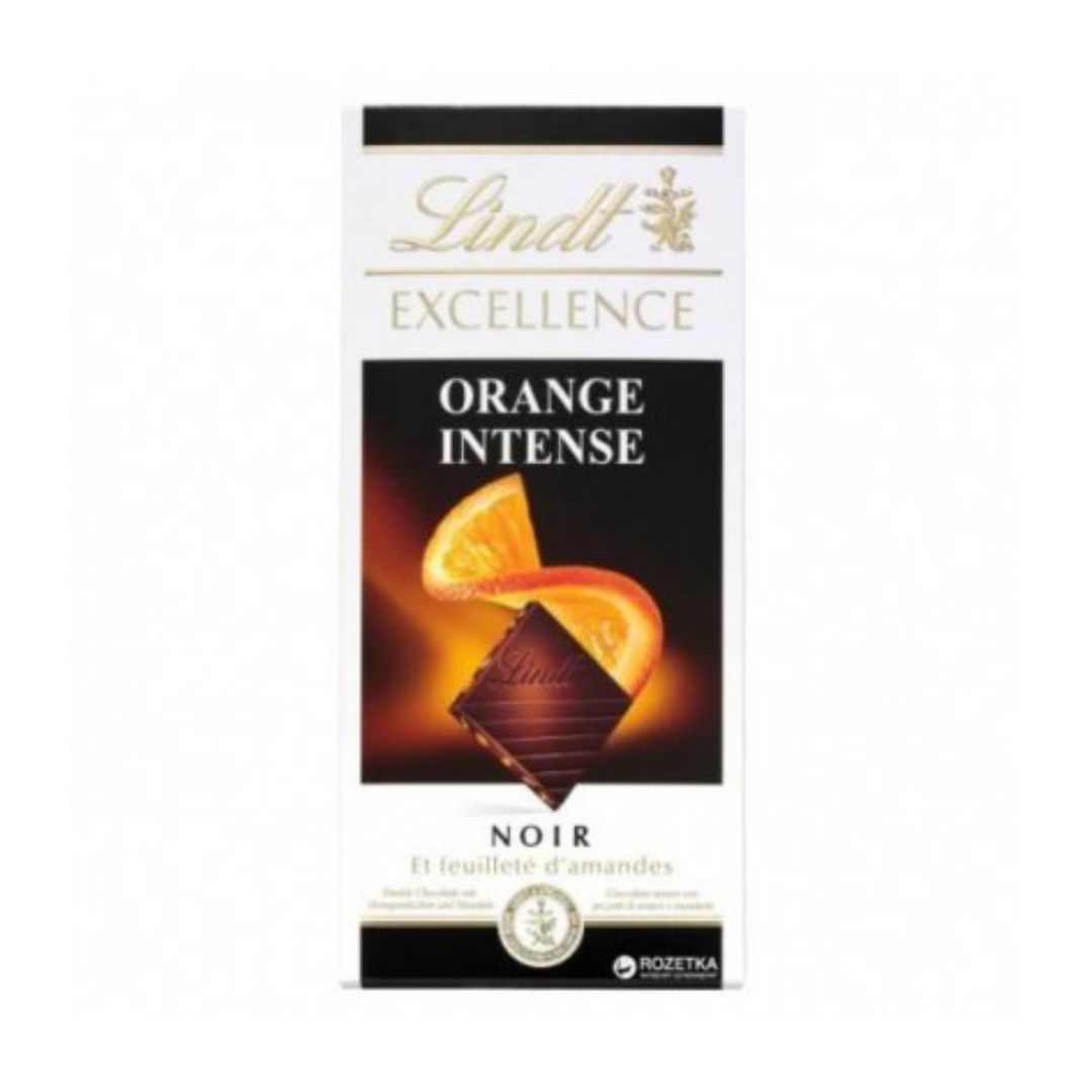 Lindt Amandel Sinaasappel 48% 100 Gr