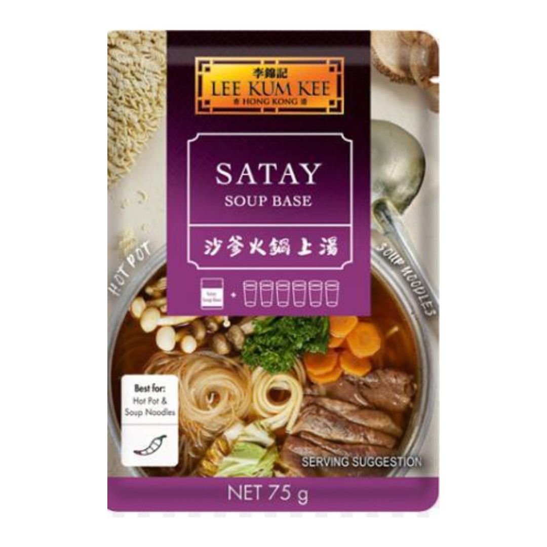 Lee Kum Kee Hot Pot Satay Soup Base Hot Pot 75 Gr x 48