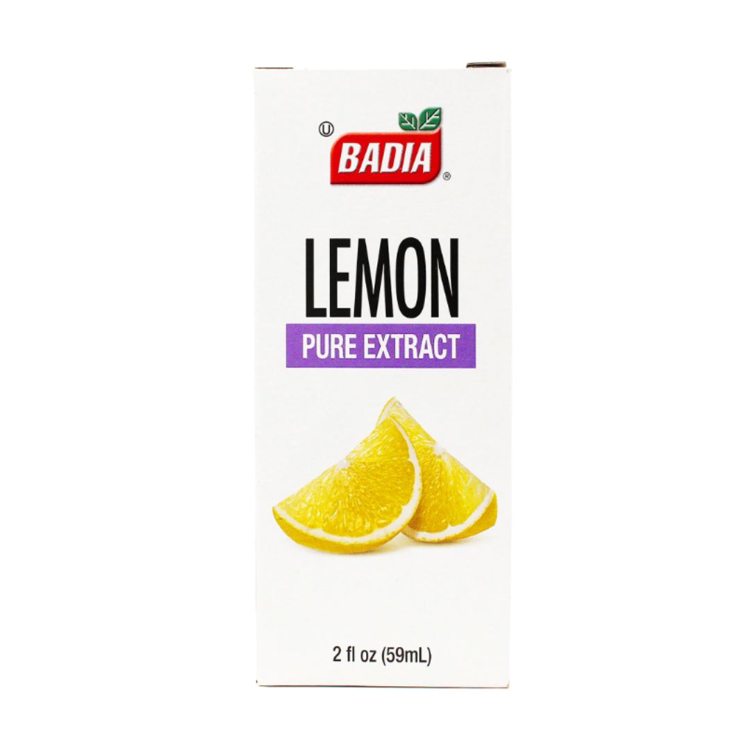 Badia LEMON PURE EXTRACT 12/2OZ