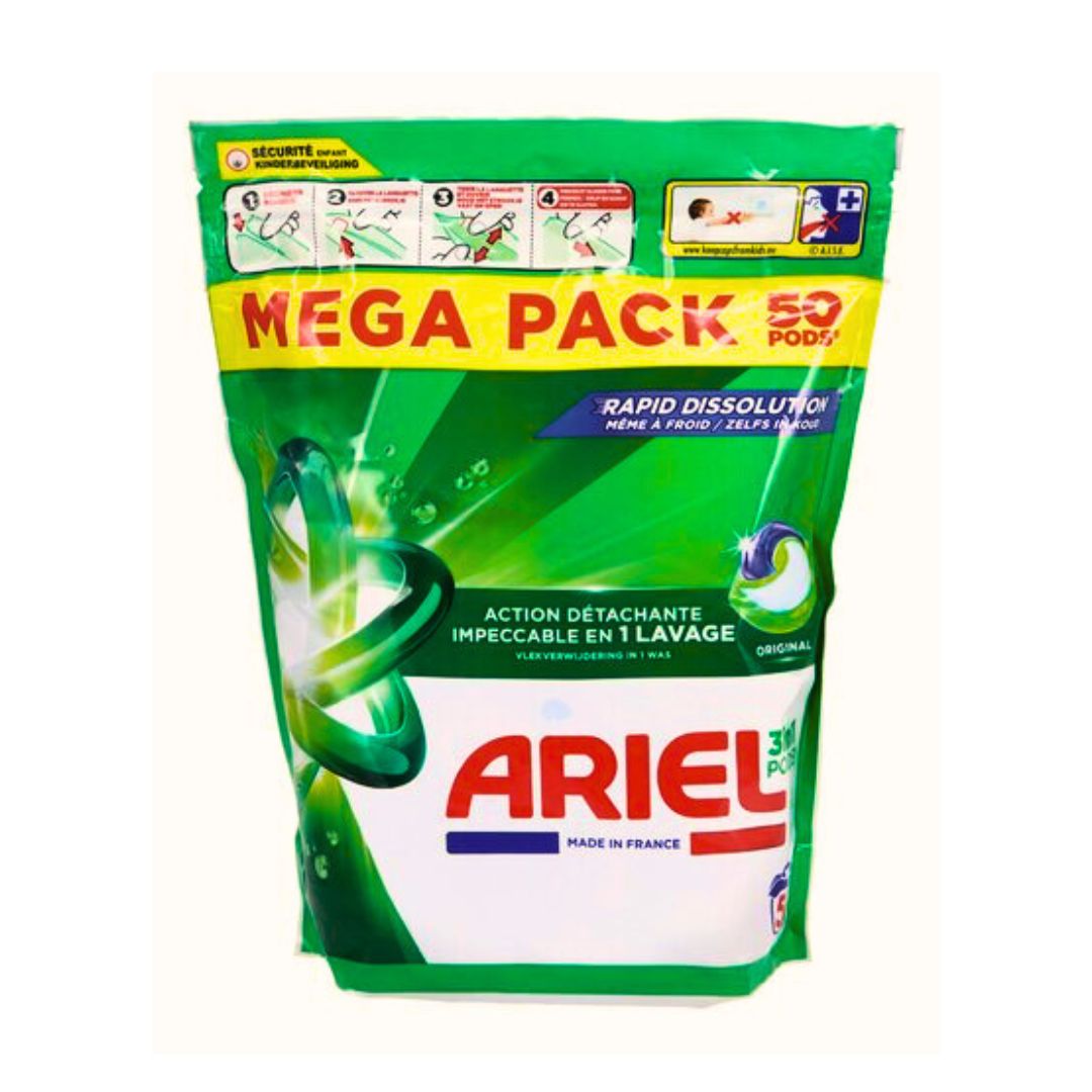 ARIEL PODS ALL-IN-1 ORIGINAL (50 X 2) ARIEL PODS ALL-IN-1 ORIGINAL (50 X 2)