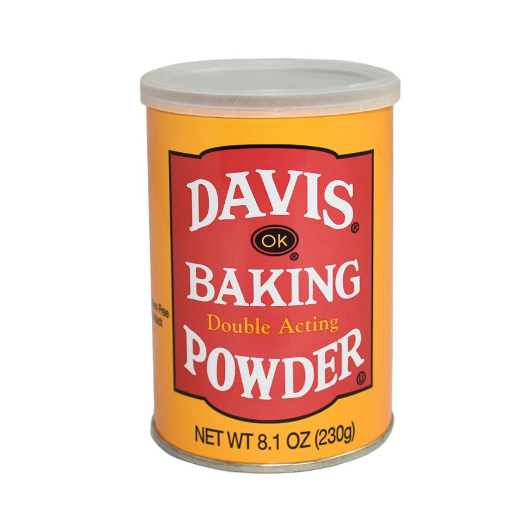 DAVIS BAKING POWDER 8OZ / 12
