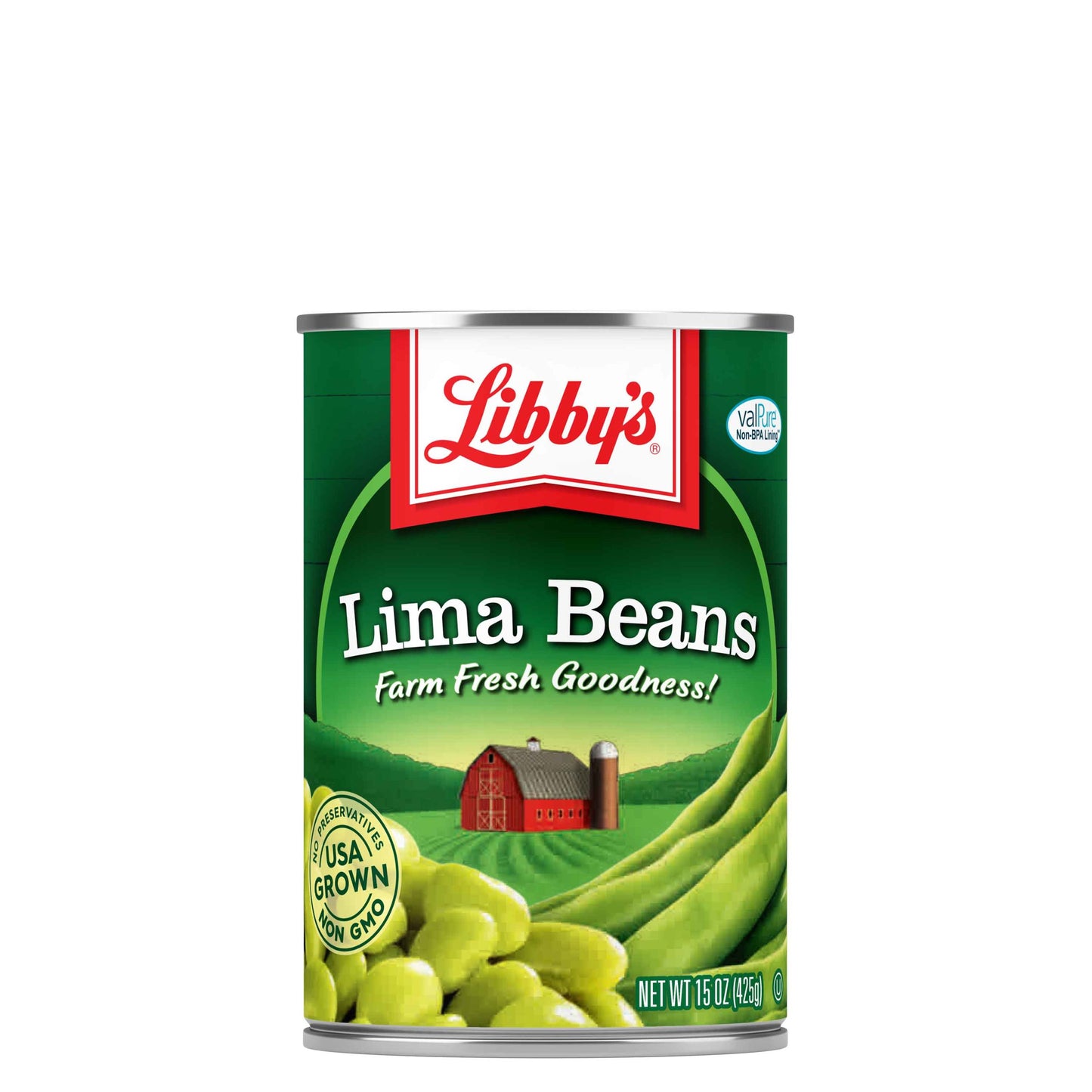 LIBBYS VEGETABLE LIMA BEANS 454 G