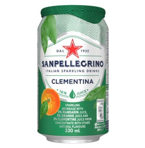 San Pellegrino Clementina Can - 24 x 330ml