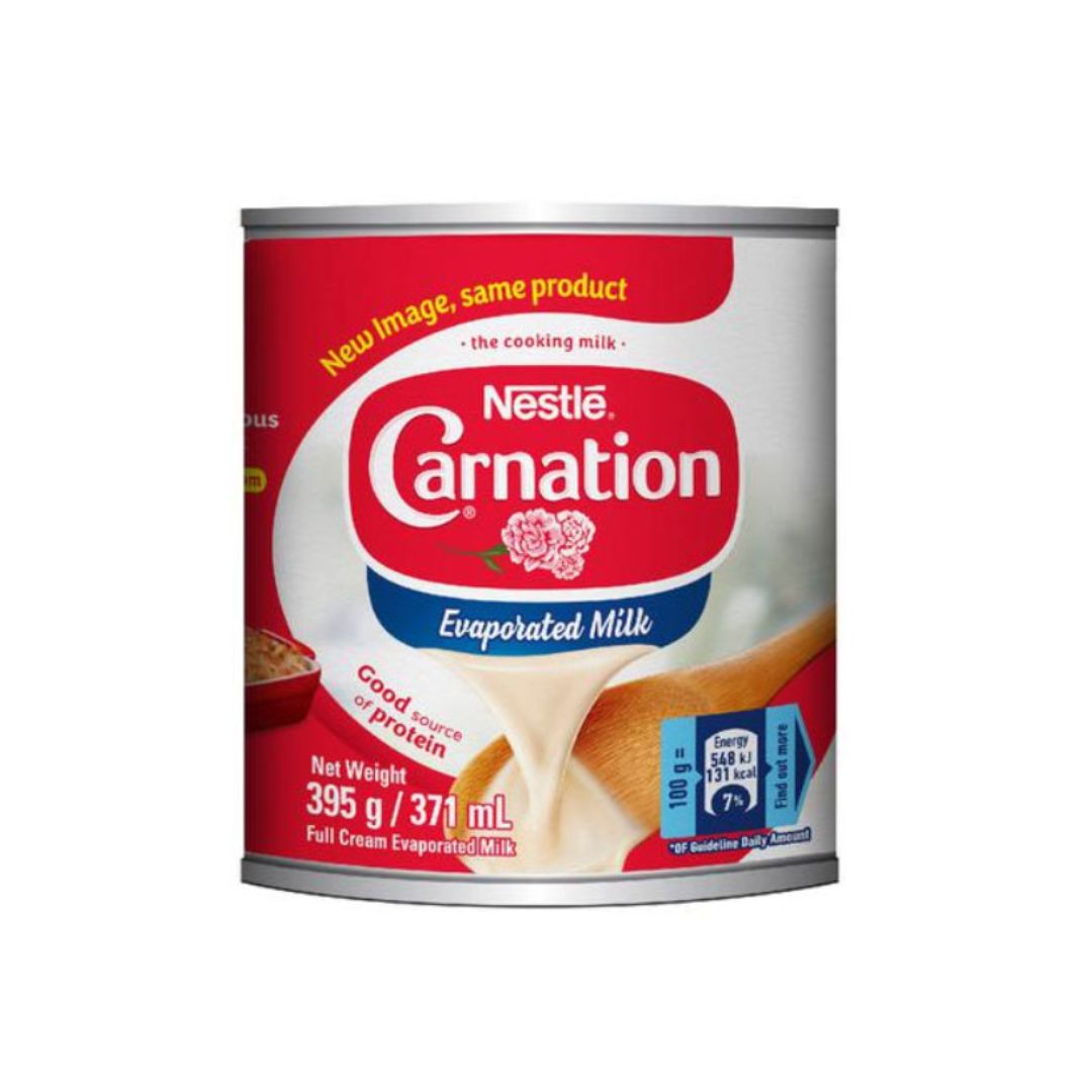 Nestle Carnation Evaporated Milk Tin 395 g