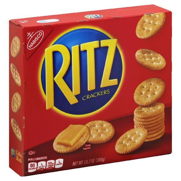 NABISCO RITZ CRACKER 1/ 13.7 OZ